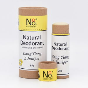 Natural Deodorant – Ylang Ylang & Juniper – Compostable Tube – No. 8 Essentials