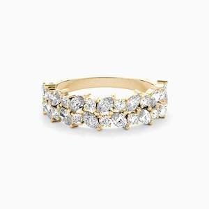 Diamond Coloured Stone Rings: INDY MARQUISE BAND