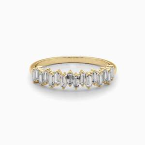 Diamond Coloured Stone Rings: HAZEL BAND