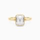 Nova Emerald Bezel Solitaire
