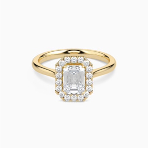 Engagement: REIA EMERALD HALO