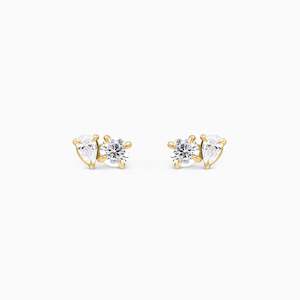Best Sellers: EVIE DIAMOND DUO STUDS