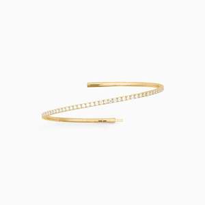 Diamonds: NEVE FLEXIBLE DIAMOND BANGLE