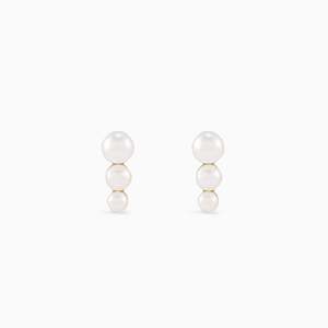 Studs: HARPER PEARL TRIO STUDS