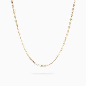 Pendants Chains: ROMA DIAMOND CUT CURB CHAIN