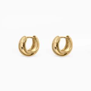 Huggies Hoops Earrings: Kasia Bold Huggies