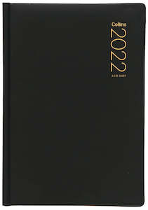 Diaries Calendars: COLLINS DIARY A51E BLACK EVEN YEAR