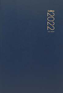 Diaries Calendars: COLLINS DIARY A52 NAVY EVEN YEAR