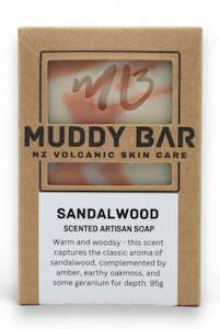 Skin Care: Muddy Bar Sandalwood Artisan Soap