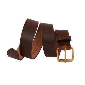 Belt Genuine Leather: Genuine Leather Belt - Oil Pull Up - Brown - 1551OLPL