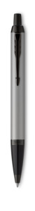 Personalised Parker IM Matte Grey Black Trim Ballpoint Pen