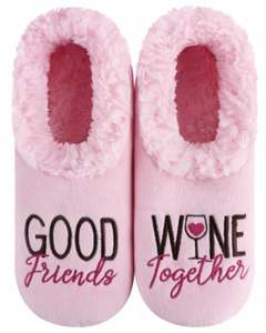 Slumbies - Women's Small Fun Pairables Good Friends Foot Covering