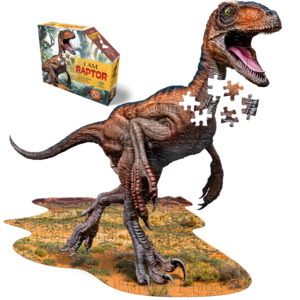 Puzzle: MaDD Capp Jigsaw Puzzle - I AM RAPTOR - 100 Piece