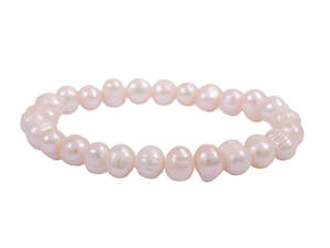 Kiwicraft Freshwater Pearl Bracelet White Colour with Box