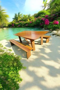 Products: Summer BBQ Table and Bench Chair Set