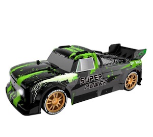 JJRC RC Q123 Drift Sports Truck, Up to 17km/h, Front and Rear LEDs, 370 Motor, S&hellip;
