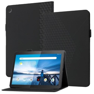 LENOVO M10 TB-X505F / TBX605F Cube Pattern Flip Front Tablet Cover