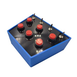 Sim Gear: RCLITE - Compact Sim Racing Button Box, 10 Buttons
