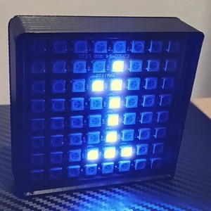 Sim Racing LED Flag Box, 8x8LEDS, Programmable