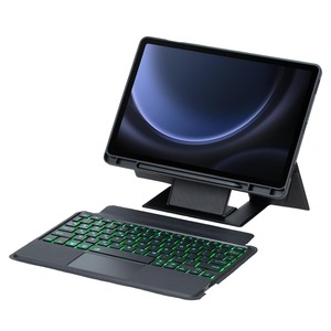 Samsung Galaxy Tab S9/S9 FE/S10 FE Detachable Bluetooth Backlight Keyboard Folio Cover