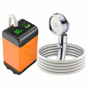 Automotive: 7800mAh Outdoor Camping Electric Shower with Smart Temperature Monitoring