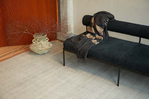 Woollen Rugs: Mini Loop Wool Marl Grey / Ash Grey