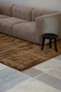 Bamboo Silk Wool Blend: Bamboo Silk and Wool Dijon