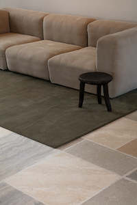 Wool: Cut Pile Wool Rug Sage