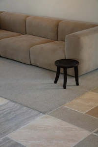 Wool: Tip Sheared Wool Rug Marl Grey