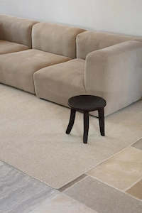 Wool: Basket Weave Rug Oatmeal