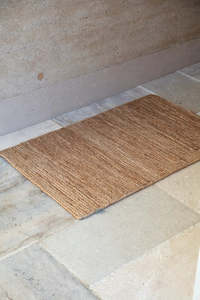 Entrance Mats: Braided Jute Entrance Mat Natural
