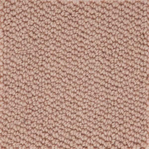 Boucle Loop Wool Carpet Blush