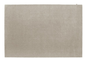 Cut Pile Wool Rug Stone