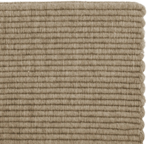 All Rugs: Chunky Rib Wool Rug Biscuit