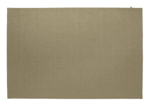 Basket Weave Wool Rug Mink