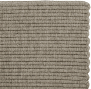 Rug Samples: Chunky Rib Wool Rug Sample Mink