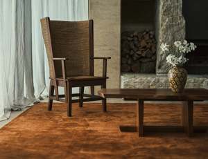 Annual Rug Sale: Bamboo Silk and Wool Rug Brick