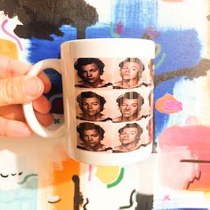 Harry style photo booth mug