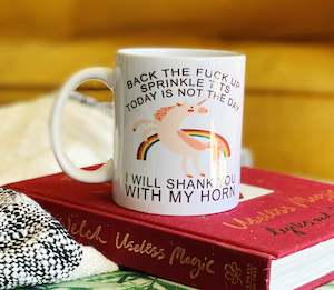 Friendship Mugs: Shank you with my horn mug