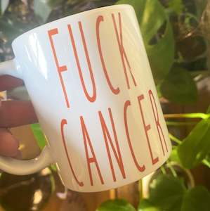 Eff Cancer: Uck cancer mug