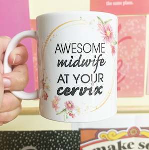 Midwife Themed: Midwife at your cervix