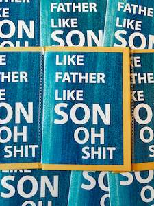Father S Day 1: Like father like son card