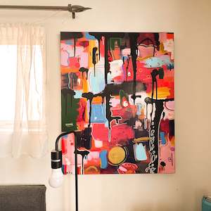 Original Abstract Art Canvas: So many (painting)
