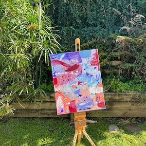 Original Abstract Art Canvas: Painting 7