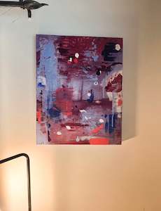 Original Abstract Art Canvas: Painting 6