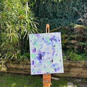 Original Abstract Art Canvas: Painting 5