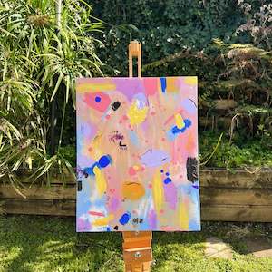 Original Abstract Art Canvas: Painting 1