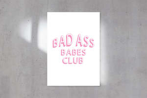 Printables: BADASS BABES DIGITAL PRINT