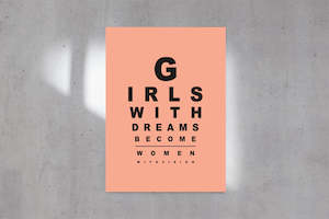 Printables: Girls with Dreams Printable