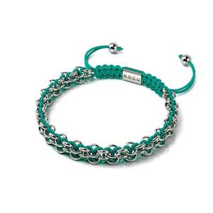 Discounted By Tag Discounted: Kismet Links | Pantone Bracelet | Silver | Atlantis